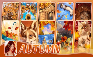 Image Autumn Coloring Seasons Pages
